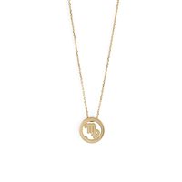 Halskette Bliss in Gelbgold Diamante 0.003 Ct 20108275 - 20108275